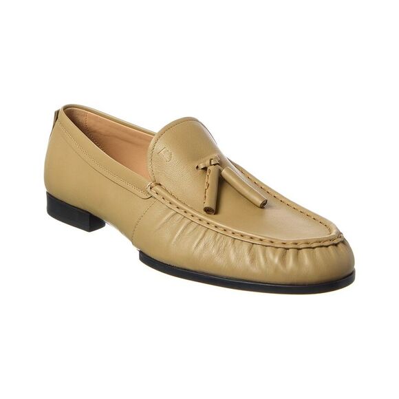 Tod’S Leather Loafer Beige